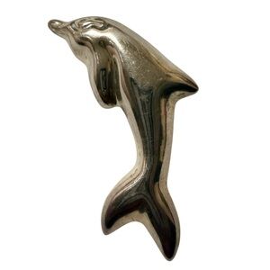 925 Silver Dolphin brooch/pendent